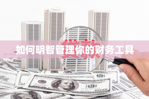 雷山如何明智管理你的财务工具
