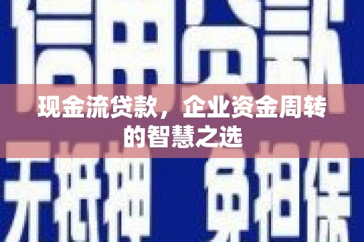 雷山现金流贷款，企业资金周转的智慧之选