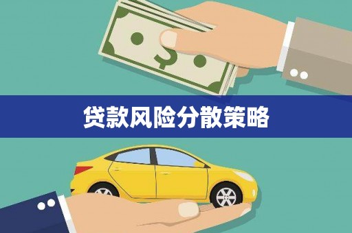 雷山贷款风险分散策略