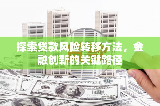 雷山探索贷款风险转移方法，金融创新的关键路径
